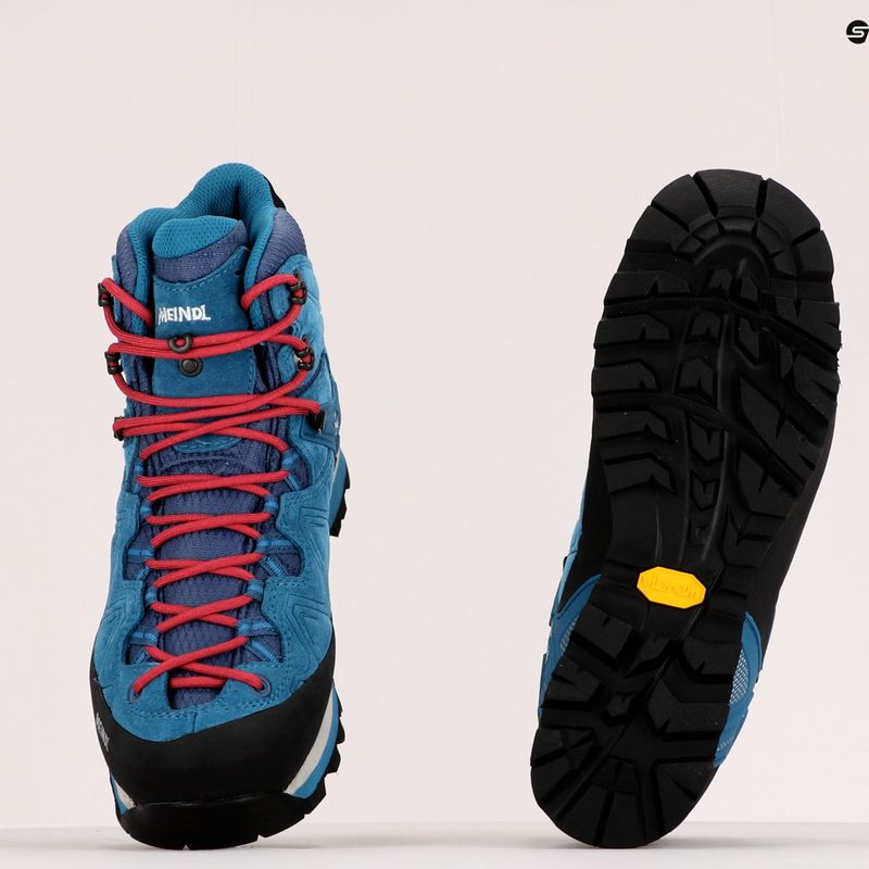Stivali da trekking da donna Meindl Tonale Lady GTX benzina/magenta 10