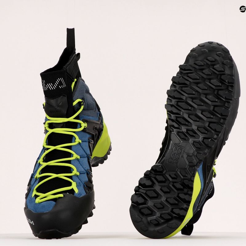 Scarpa da avvicinamento Salewa Wildfire Edge Mid GTX da uomo poseidon/cactus 11
