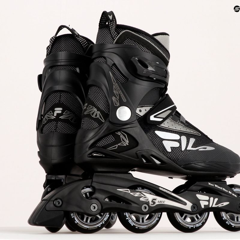 Pattini a rotelle FILA Legacy Comp 2021 nero/grigio da uomo 9
