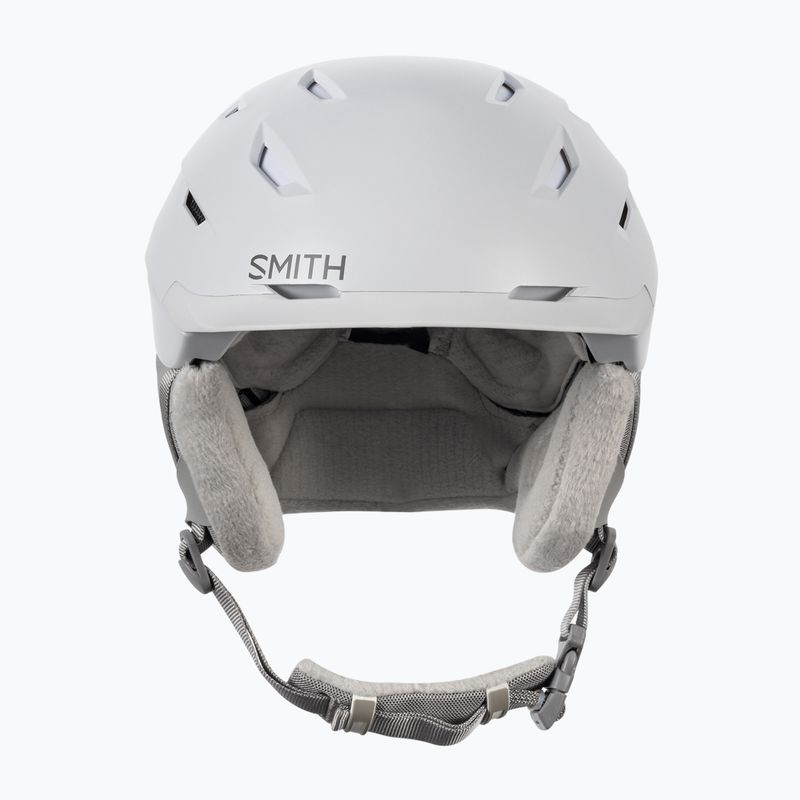 Casco da sci Smith Liberty bianco satinato opaco 2