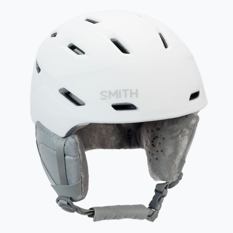 Casco da sci da donna Smith Mirage bianco opaco