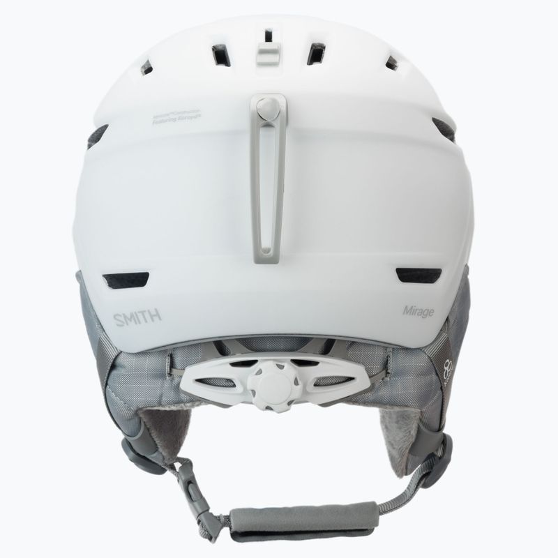 Casco da sci da donna Smith Mirage bianco opaco 3