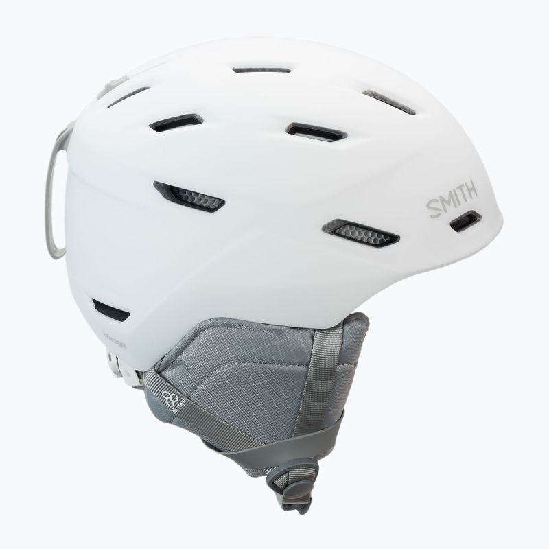 Casco da sci da donna Smith Mirage bianco opaco 4