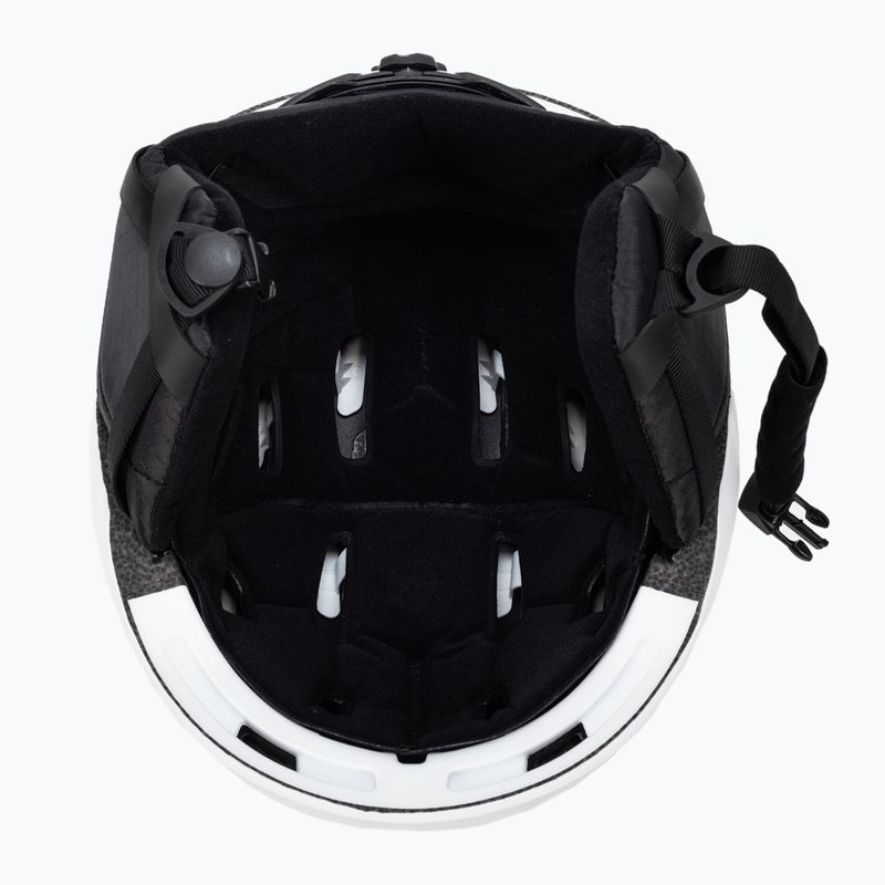 Casco da sci Smith Mission bianco opaco 5