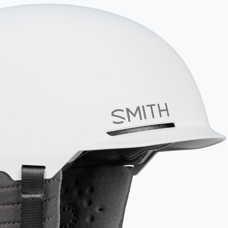 Casco da sci Smith Scout bianco opaco 6