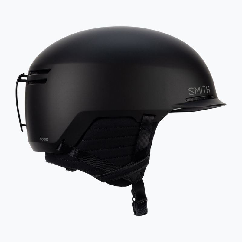 Casco da sci Smith Scout nero opaco 4
