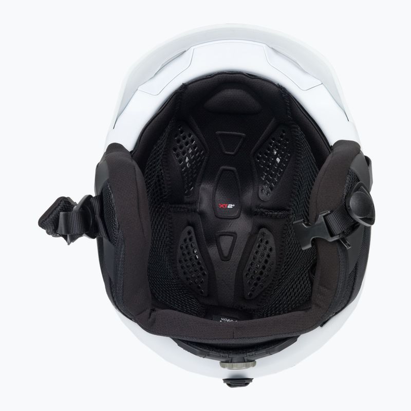 Casco da sci Smith Level bianco opaco 5