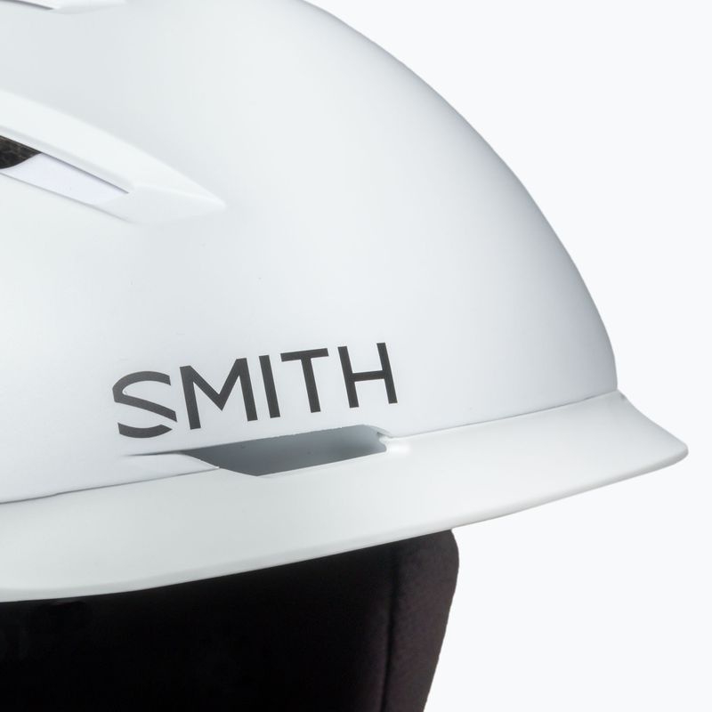 Casco da sci Smith Level bianco opaco 8