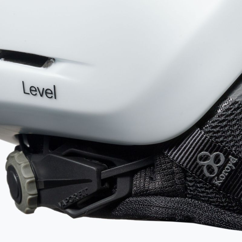 Casco da sci Smith Level bianco opaco 9