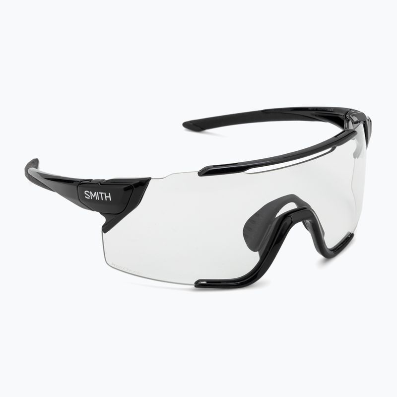 Occhiali da sole Smith Attack MAG MTB nero/fotocromatico da chiaro a grigio 2