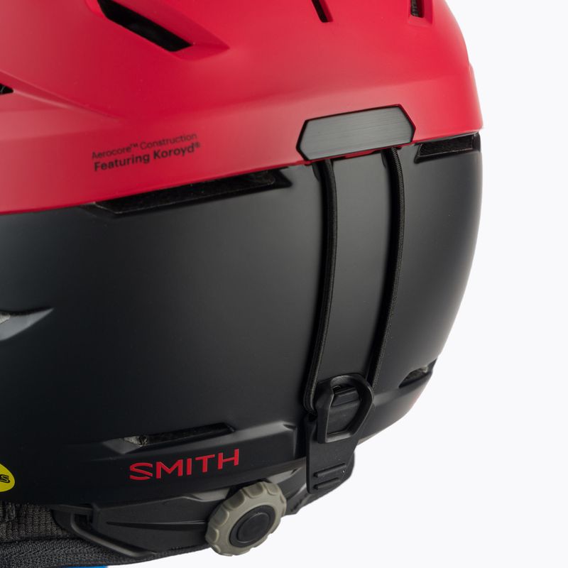 Casco da sci Smith Level MIPS nero lava opaco 6