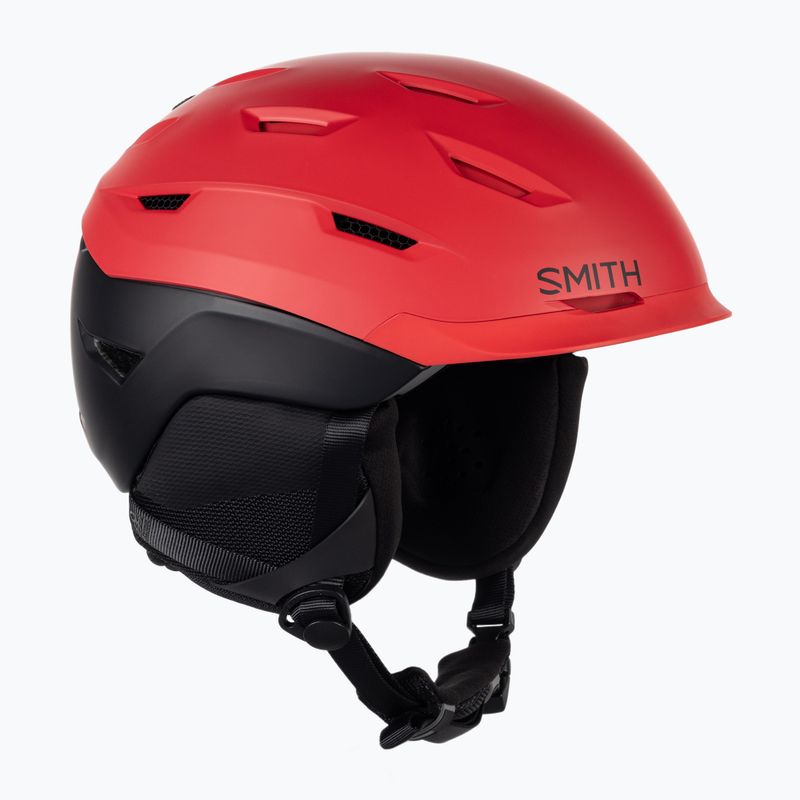 Casco da sci Smith Level nero lava opaco