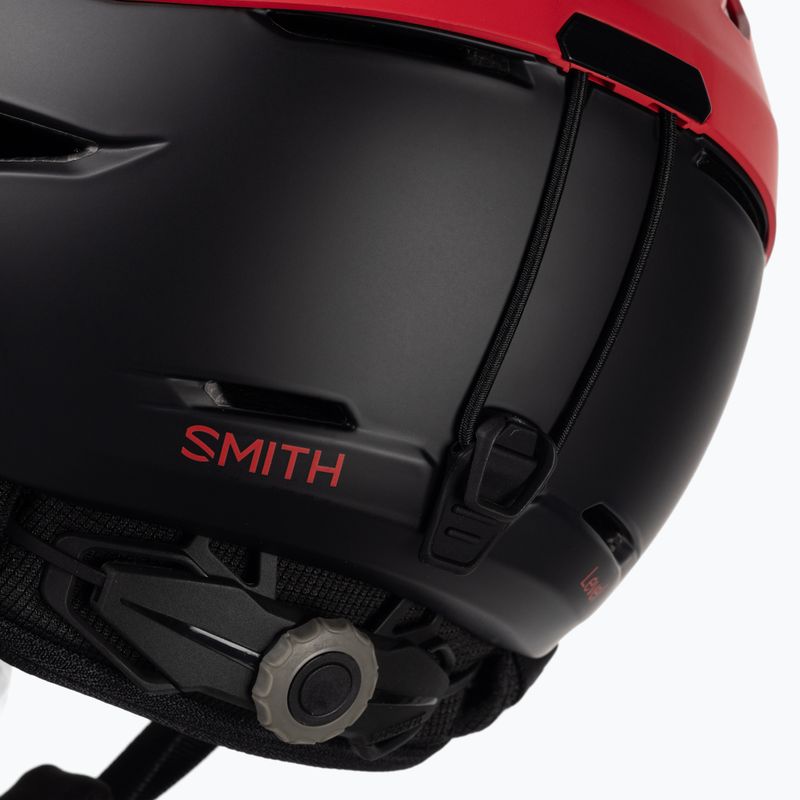 Casco da sci Smith Level nero lava opaco 6