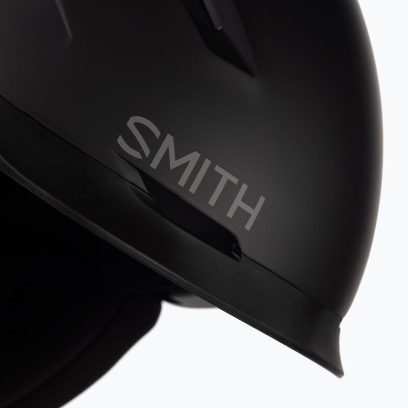 Casco da sci Smith Level nero opaco 6