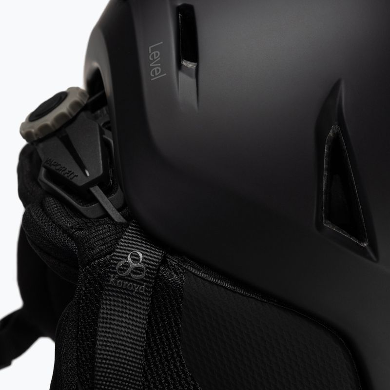 Casco da sci Smith Level nero opaco 8