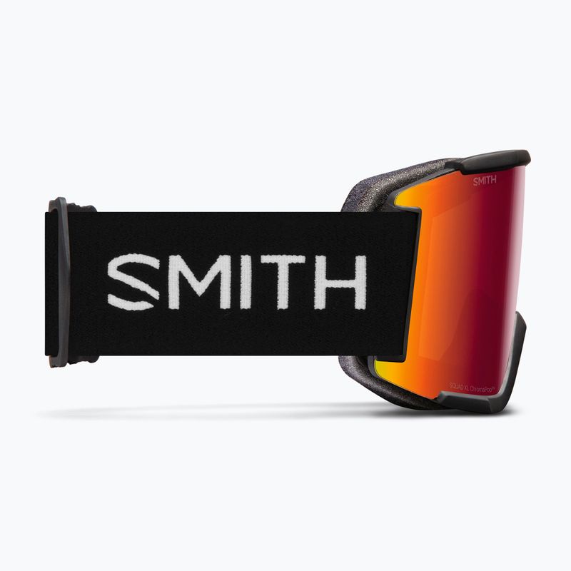 Maschera da sci Smith Squad XL black/ChromaPop Sun Red Mirror/ChromaPop Storm Yellow Flash 3