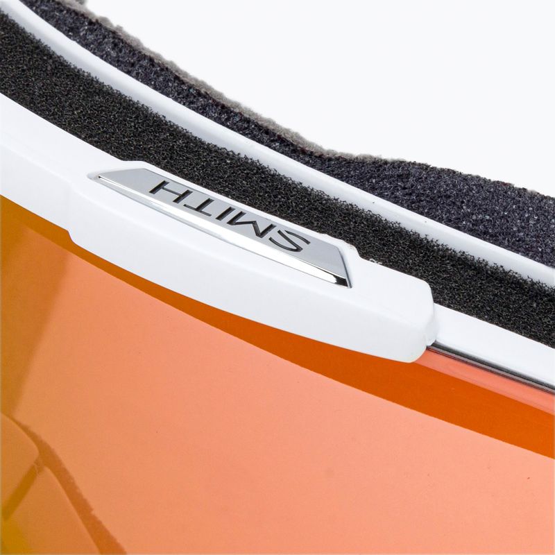 Smith Squad white vapor/chromapop photochromic red mirror occhiali da sci 5