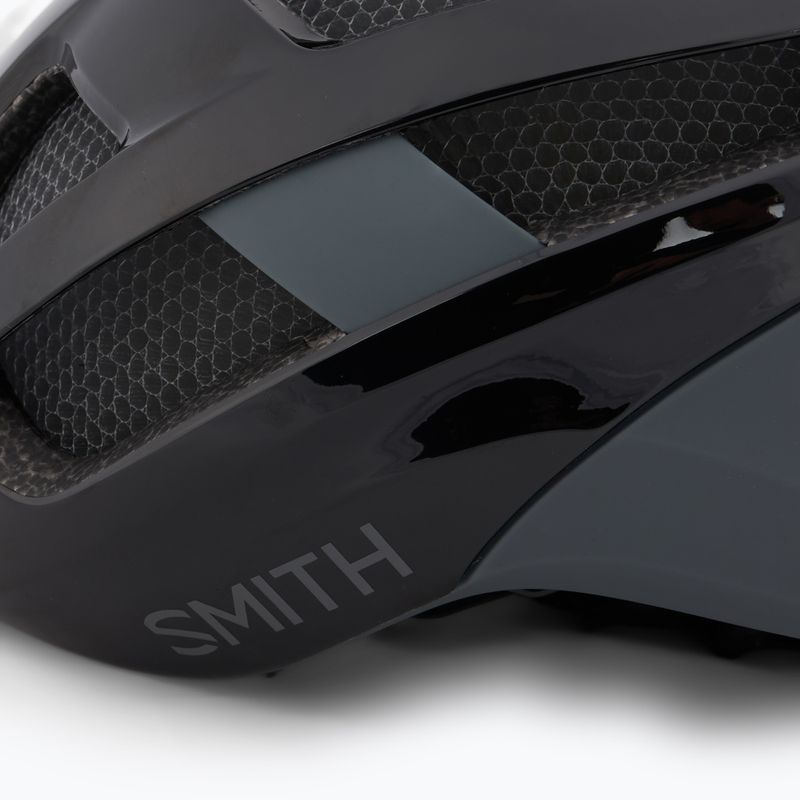 Smith Trace MIPS casco da bici nero/cemento opaco 7