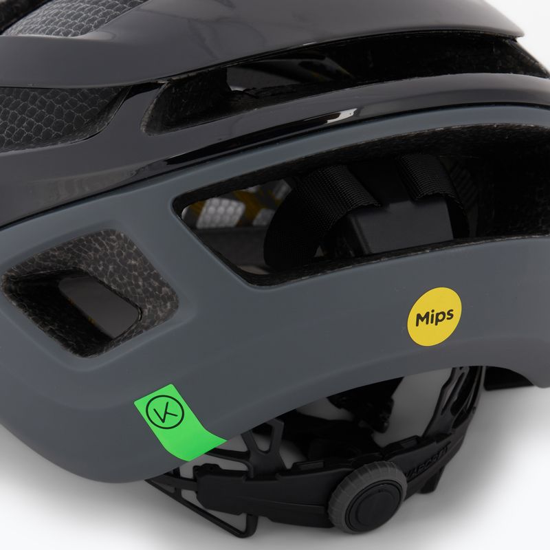 Smith Trace MIPS casco da bici nero/cemento opaco 8