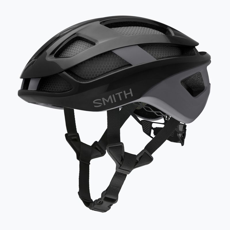 Smith Trace MIPS casco da bici nero/cemento opaco