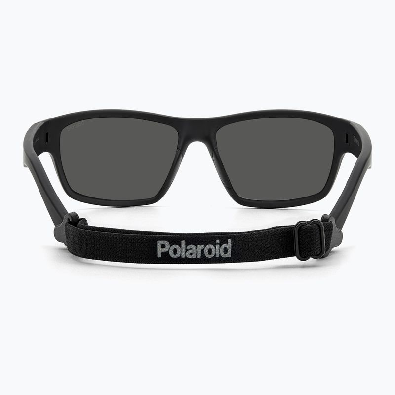 Occhiali da sole Polaroid PLD 7037/S nero opaco/grigio polarizzato 5