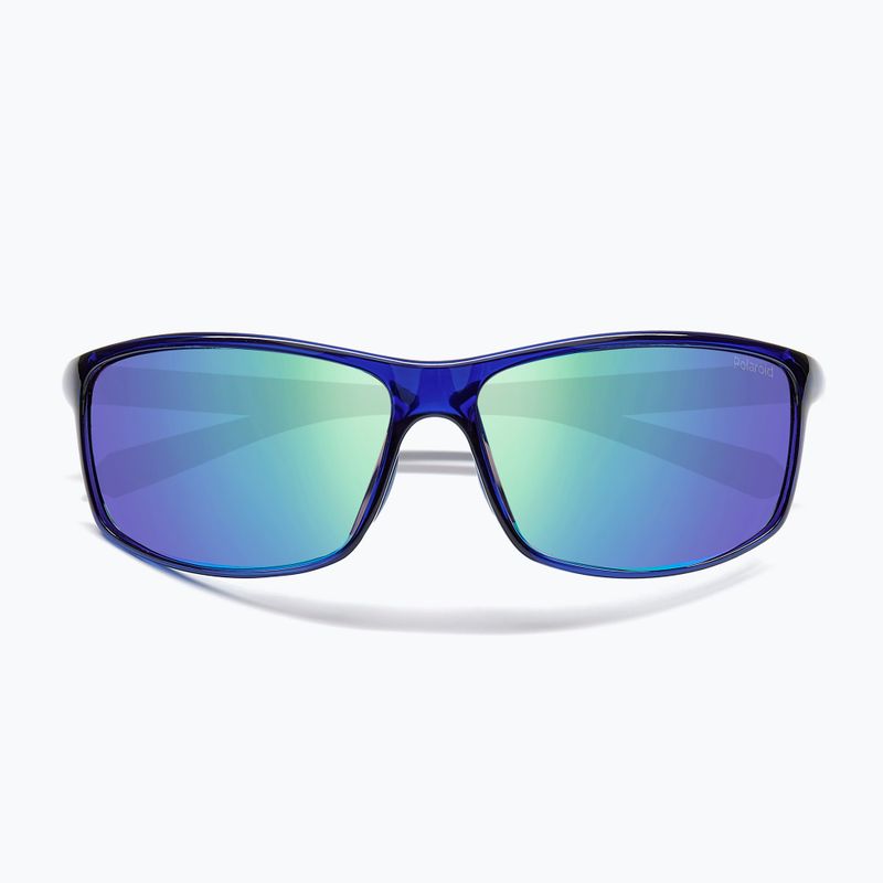 Occhiali da sole Polaroid PLD 7036/S blue/greygreen mirror polarized 4