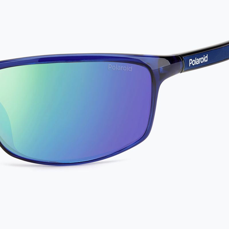 Occhiali da sole Polaroid PLD 7036/S blue/greygreen mirror polarized 5