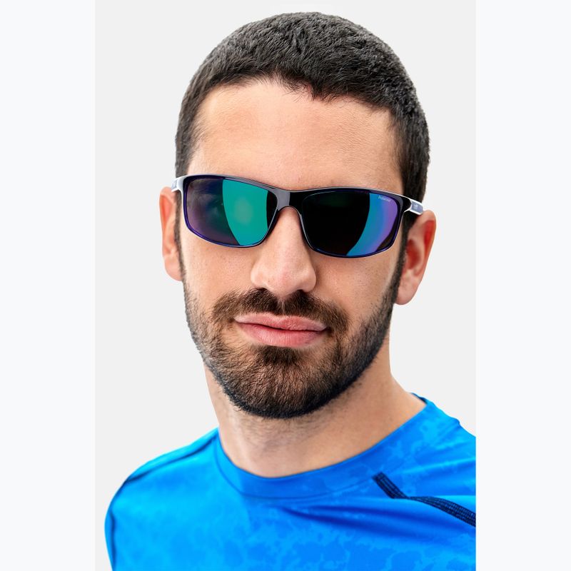 Occhiali da sole Polaroid PLD 7036/S blue/greygreen mirror polarized 7