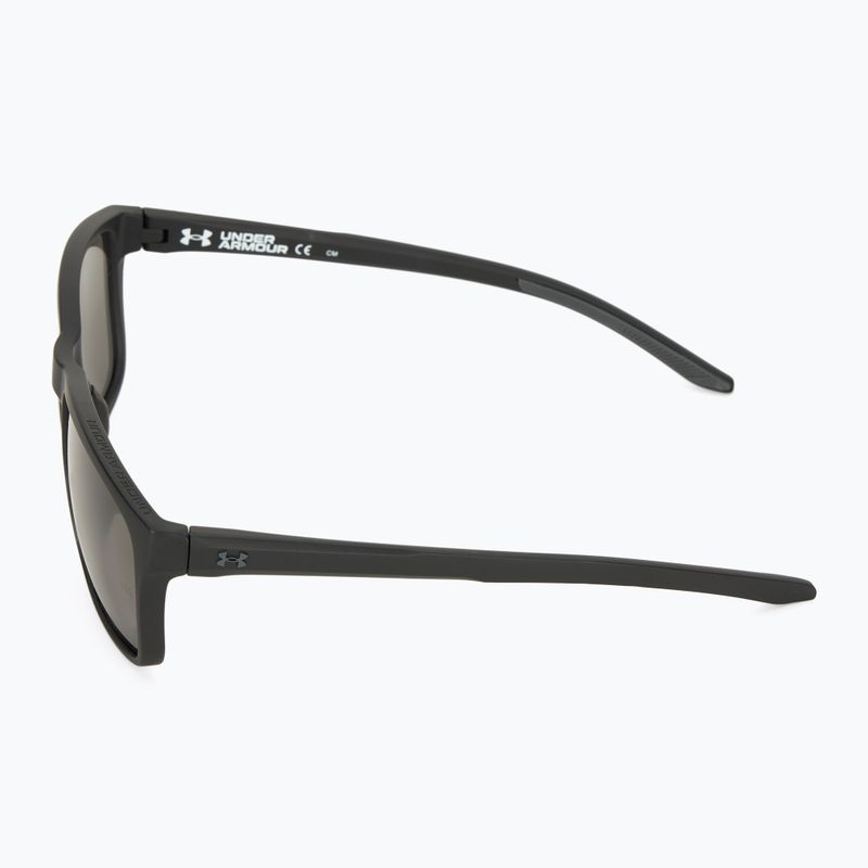 Occhiali da sole Under Armour 0005/S S3 nero opaco/grigio da uomo 4