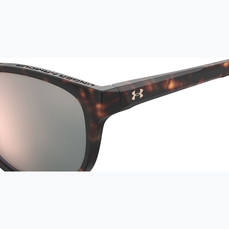 Occhiali da sole Under Armour da donna 0014/G/S S3 havana/oro rosa multistrato 7
