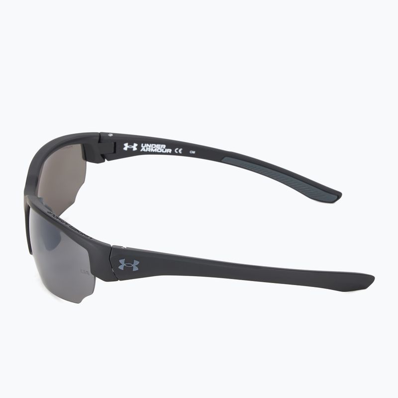 Occhiali da sole Under Armour 0012/S S3 nero opaco/grigio polarizzati 4