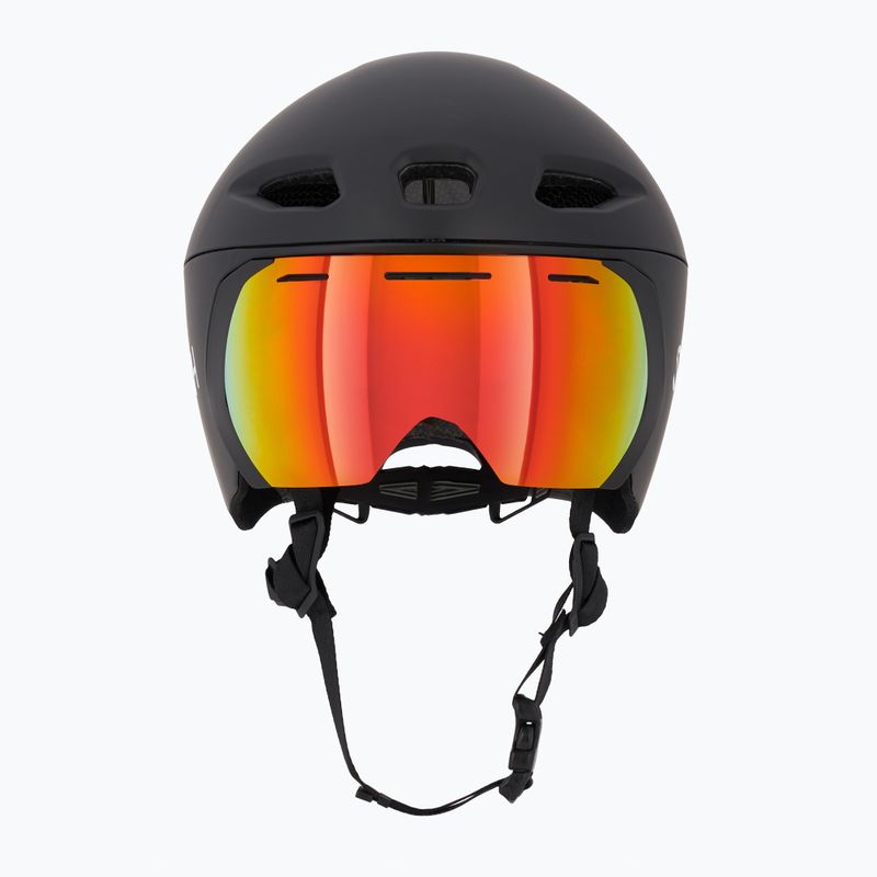 Smith Jetstream TT casco da bici nero opaco/rosa specchiato/chiaro 2