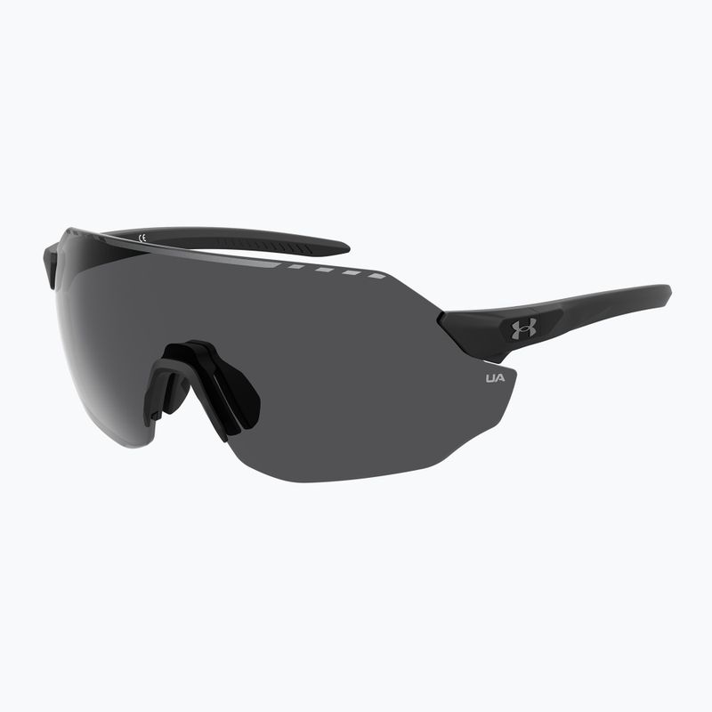 Occhiali da sole Under Armour Halftime nero opaco/grigio oleofobico 2