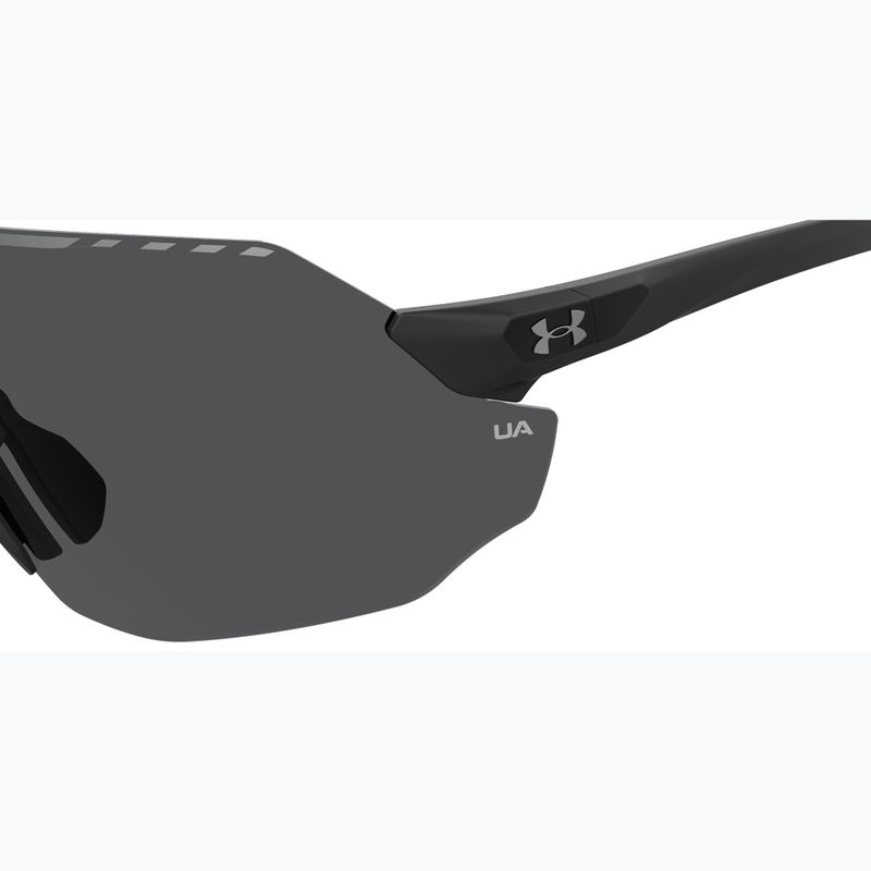 Occhiali da sole Under Armour Halftime nero opaco/grigio oleofobico 7