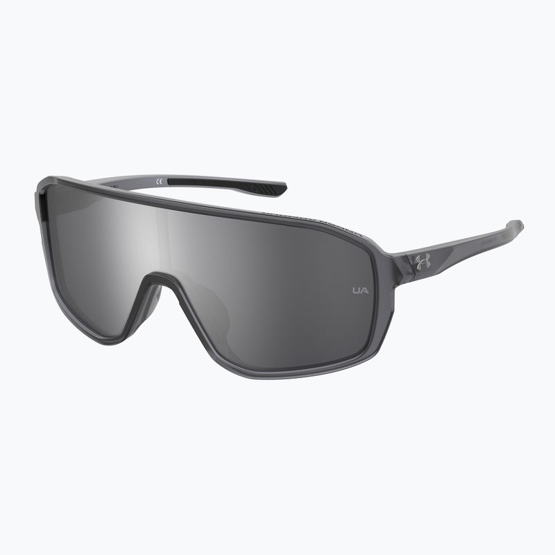 Occhiali da sole da uomo Under Armour Gameday/G S3 crystal grey/silver oleophobic 2