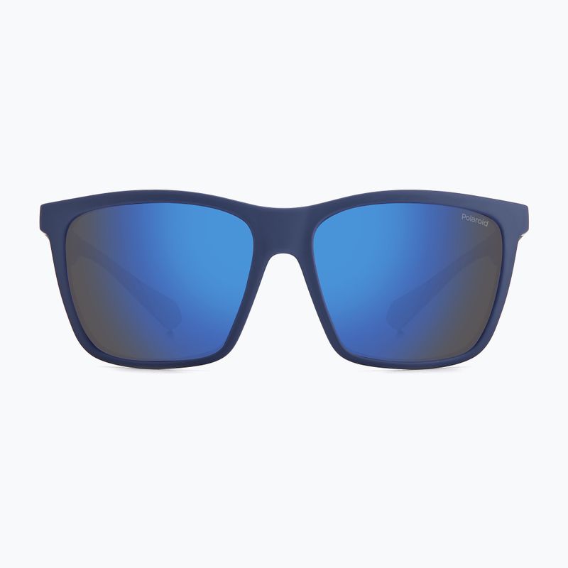 Occhiali da sole Polaroid PLD 2126/S blue grey/blue mirror polarized 3