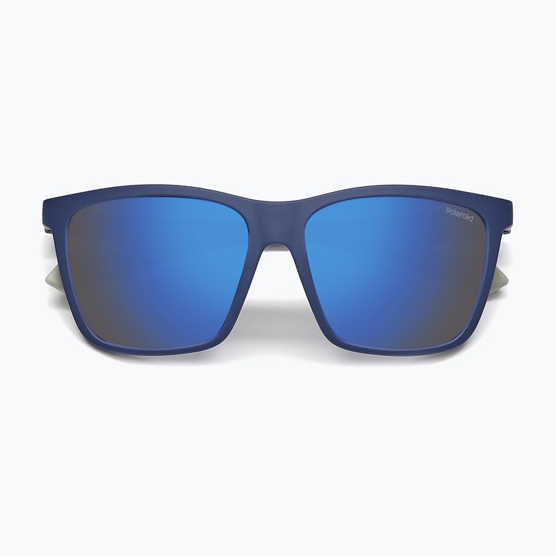 Occhiali da sole Polaroid PLD 2126/S blue grey/blue mirror polarized 4