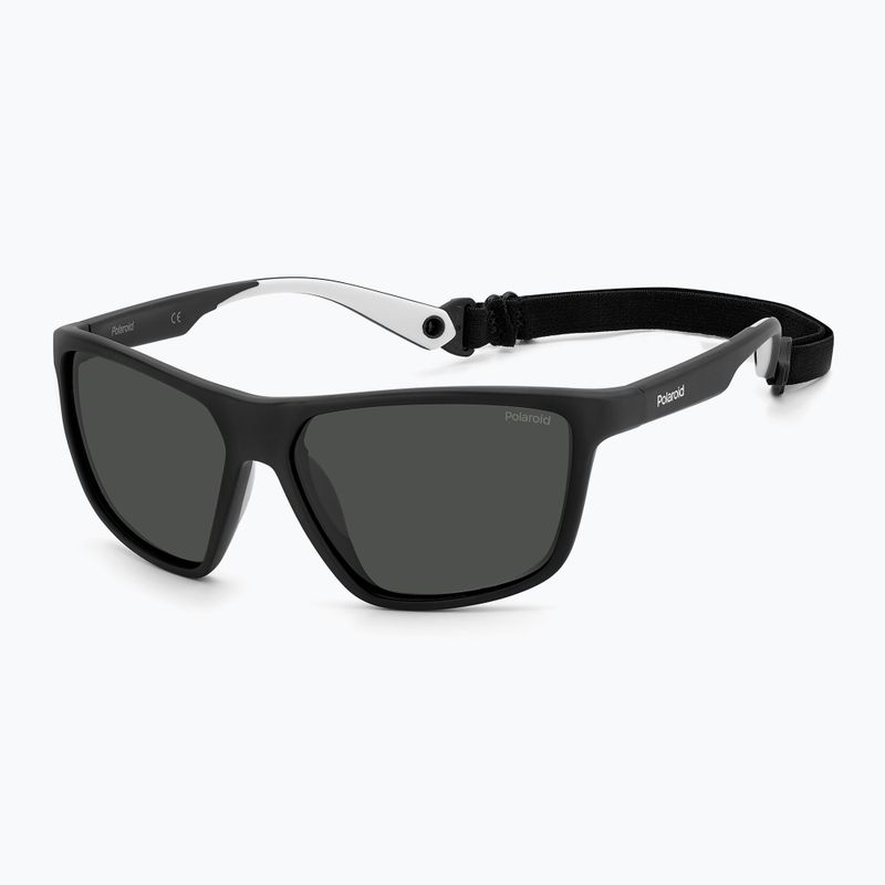 Occhiali da sole Polaroid PLD 7040/S nero grigio/grigio polarizzati da uomo 2