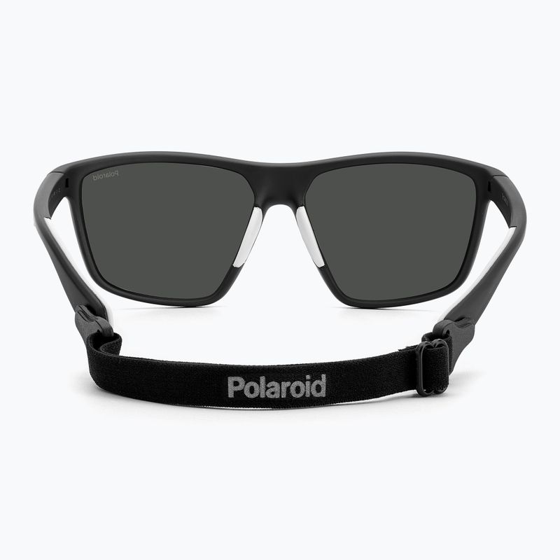 Occhiali da sole Polaroid PLD 7040/S nero grigio/grigio polarizzati da uomo 5