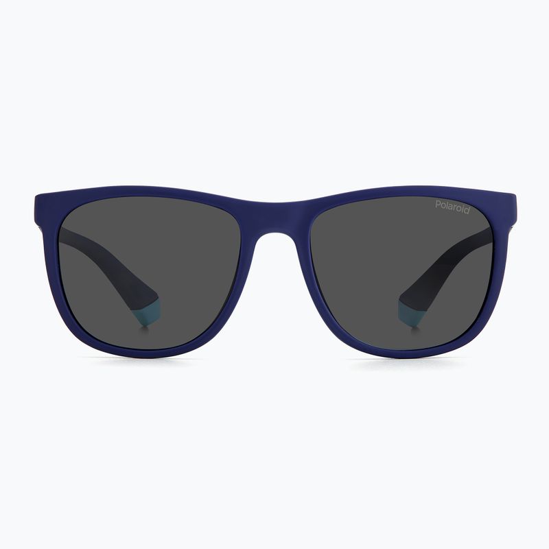 Occhiali da sole per bambini Polaroid PLD 8049/S blu azzurro/grigio polarizzati 3