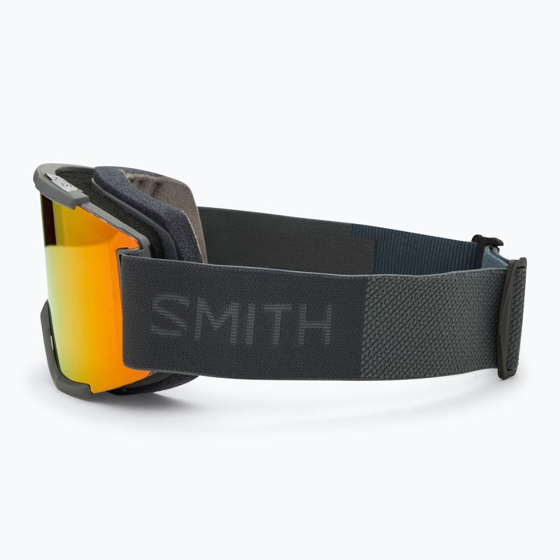 Smith Squad ardesia/cromapop tutti i giorni rosso specchio occhiali da sci 5