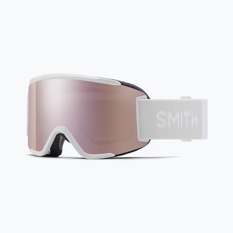 Smith Squad S white vapor/chromapop everyday rose gold mirror occhiali da sci 7