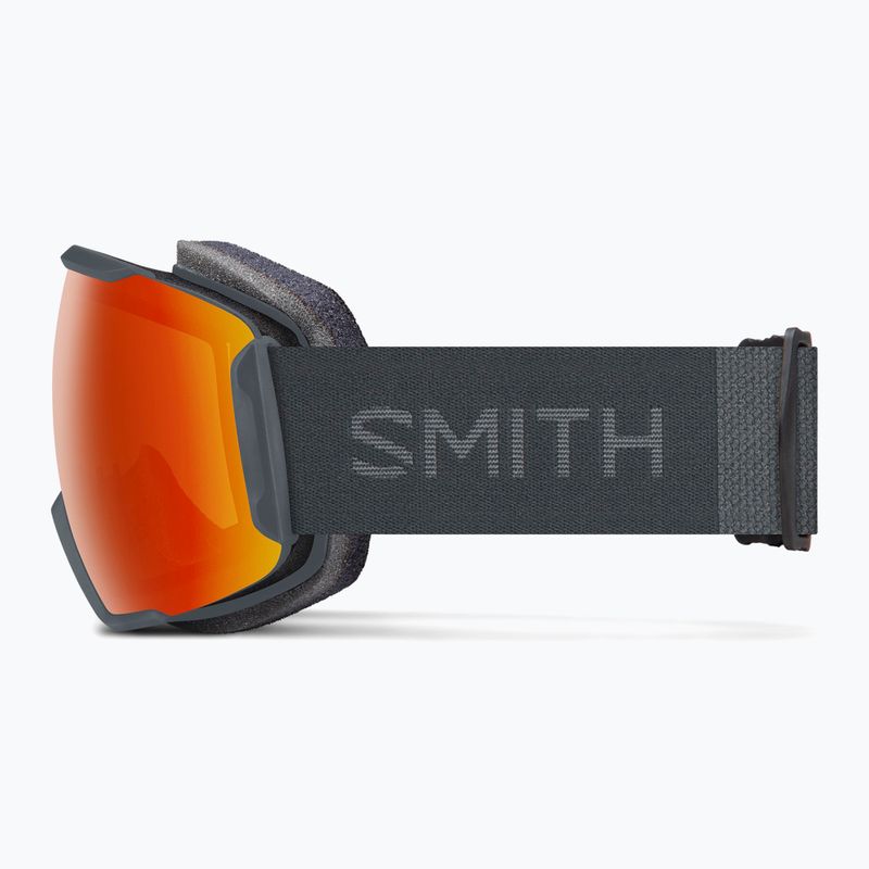 Maschera da sci Smith Sequence OTG S2 slate/chromapop everyday red mirror 4