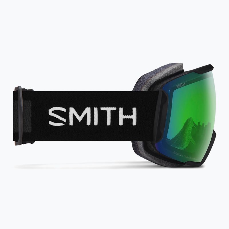 Maschera da sci Smith Sequence OTG S2 black/chromapop everyday green mirror 4