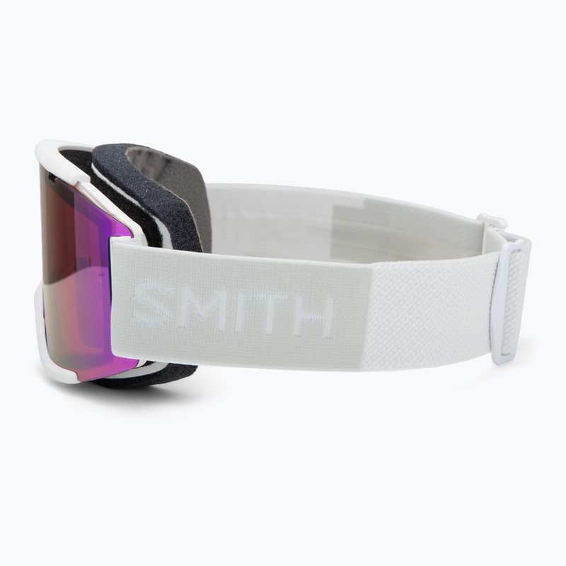 Maschere da sci Smith Squad white vapor/chromapop everyday violet mirror/clear 4