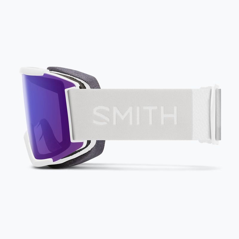 Maschere da sci Smith Squad white vapor/chromapop everyday violet mirror/clear 4
