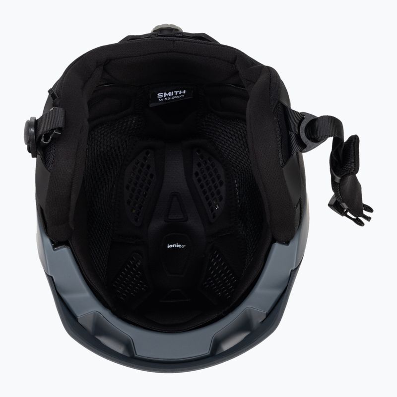 Casco da sci Smith Level ardesia opaco 5