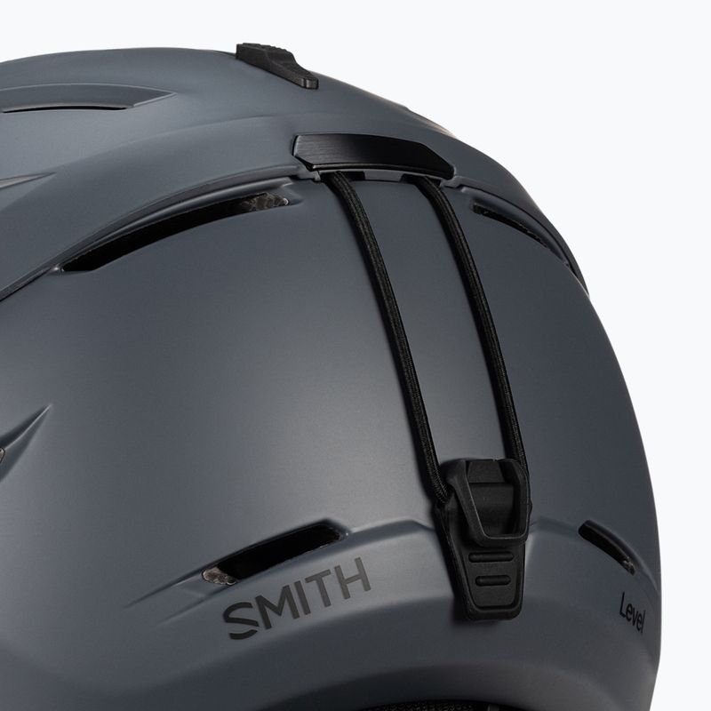 Casco da sci Smith Level ardesia opaco 7