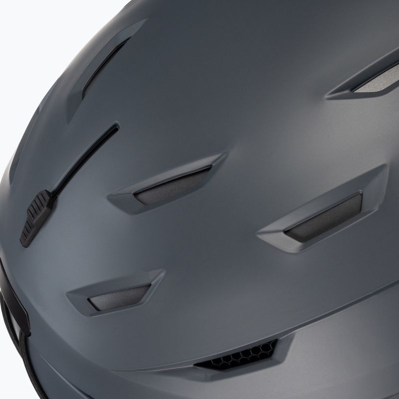 Casco da sci Smith Level ardesia opaco 8