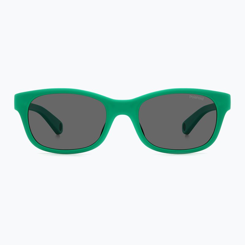 Occhiali da sole Polaroid PLD K006/S verde/grigio polarizzati per bambini 3